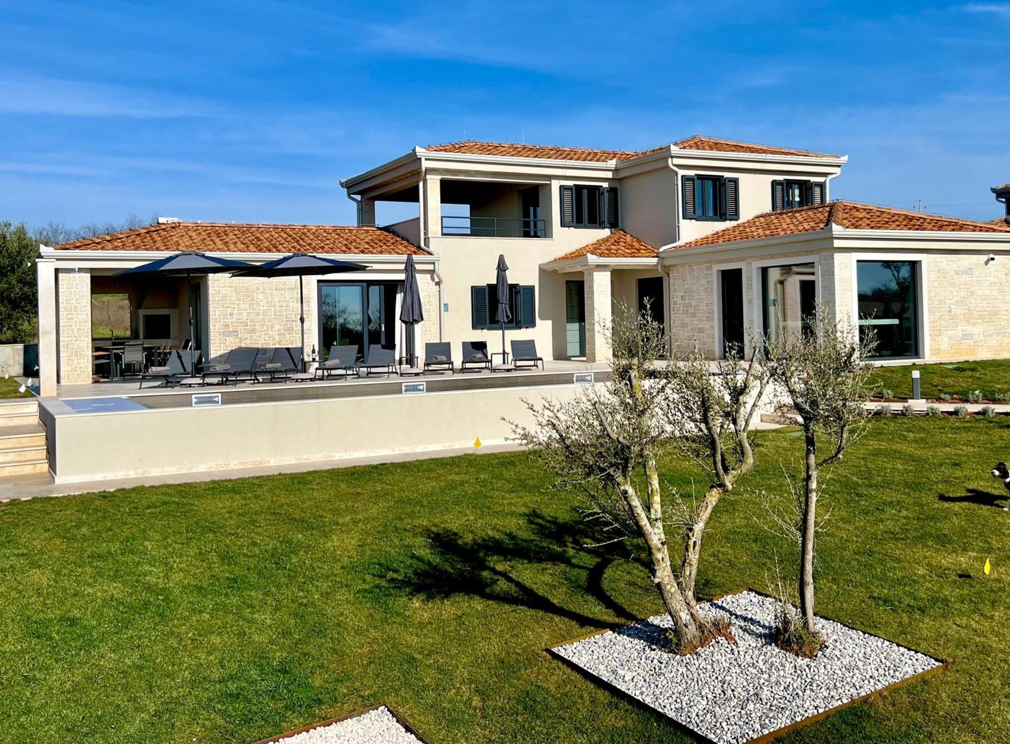 Villa Maslinik Каштелир Экстерьер фото